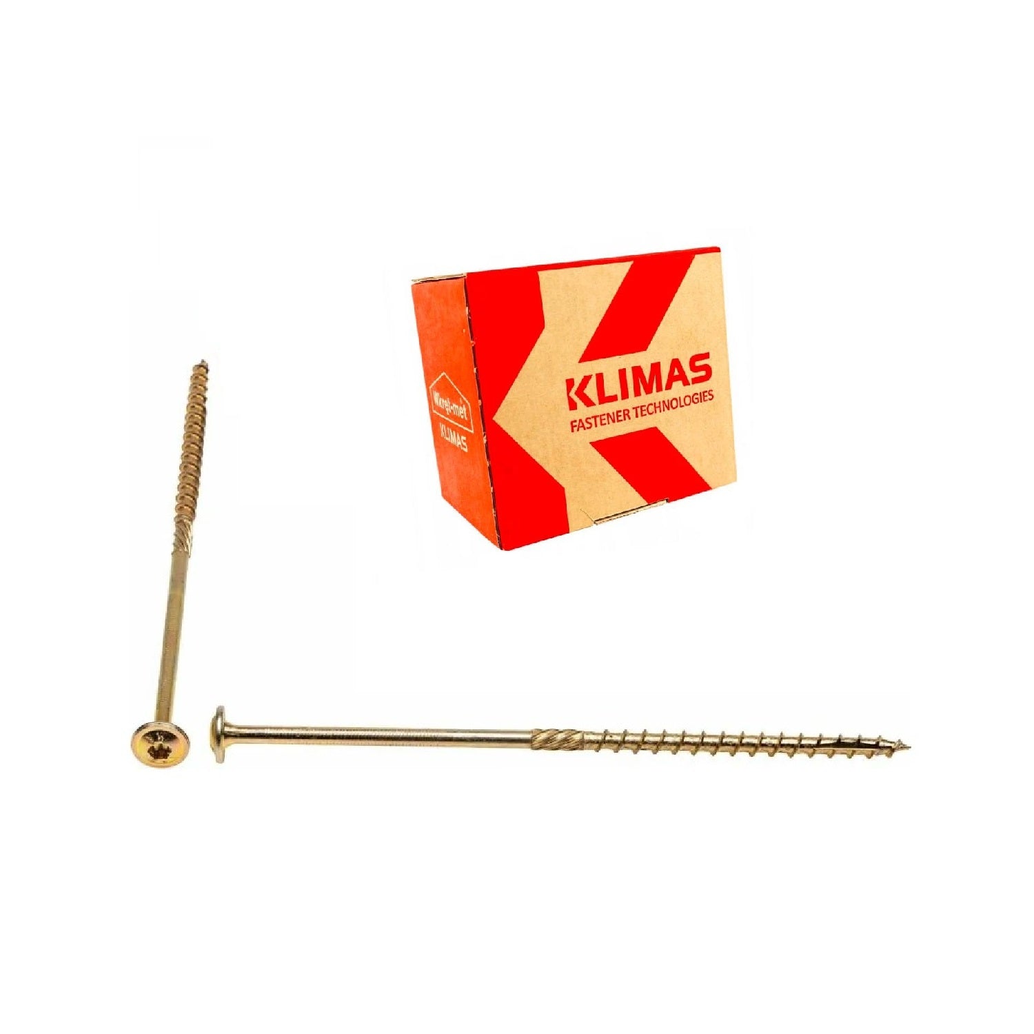 KLIMAS Wkret-met WKCP Ø6x160 mm TX-30 konštrukčná skrutka do dreva s tanierovou hlavou