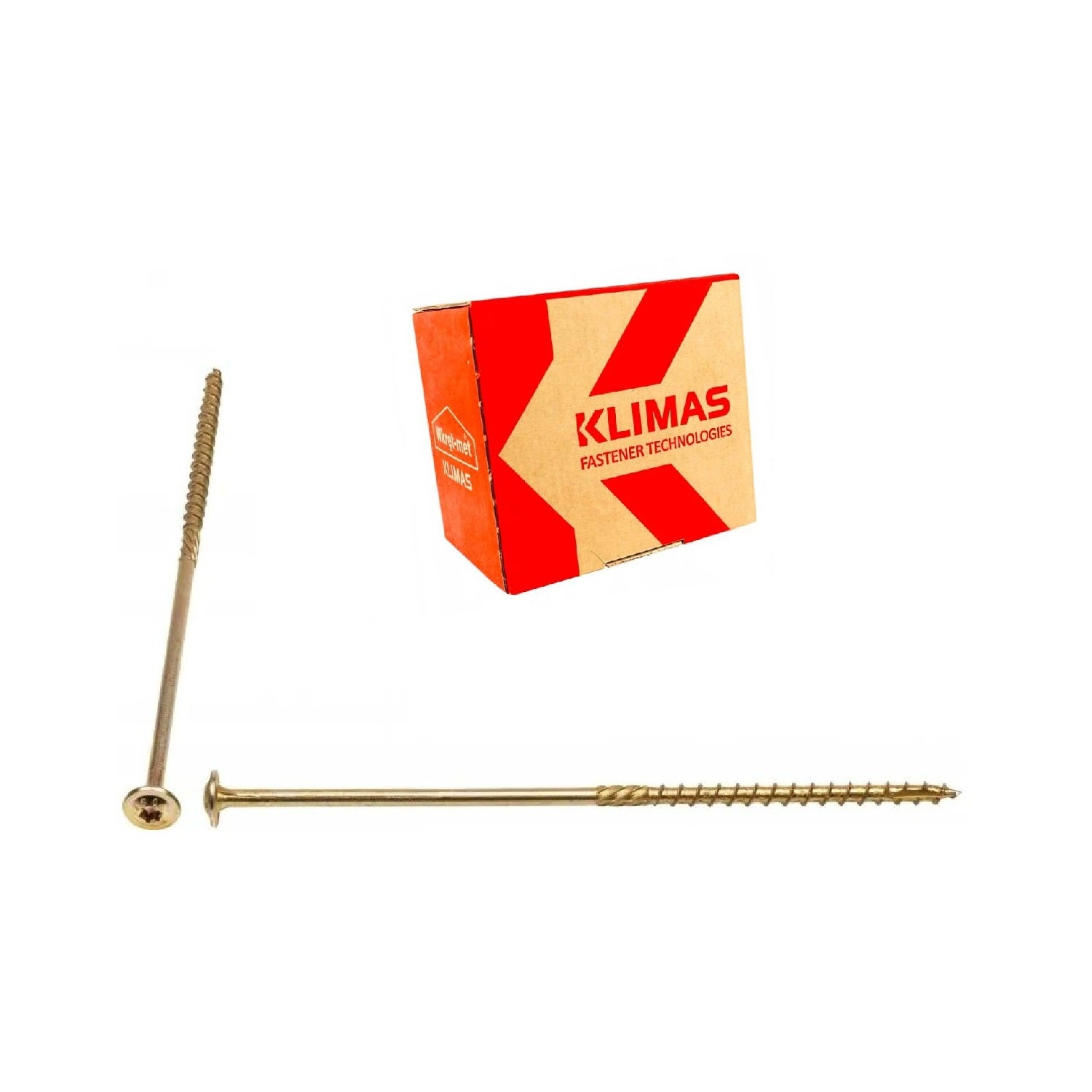 KLIMAS Wkret-met WKCP Ø6x160 mm TX-30 konštrukčná skrutka do dreva s tanierovou hlavou