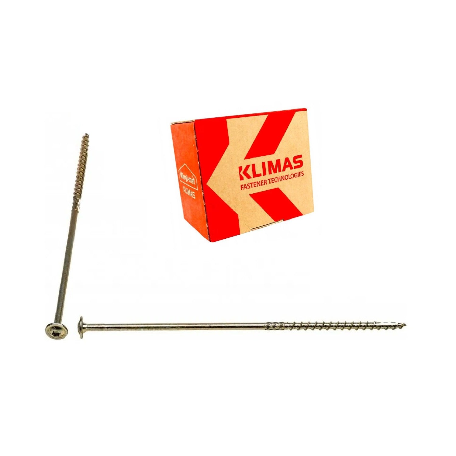 KLIMAS Wkret-met WKCP Ø6x180 mm TX-30 konštrukčná skrutka do dreva s tanierovou hlavou