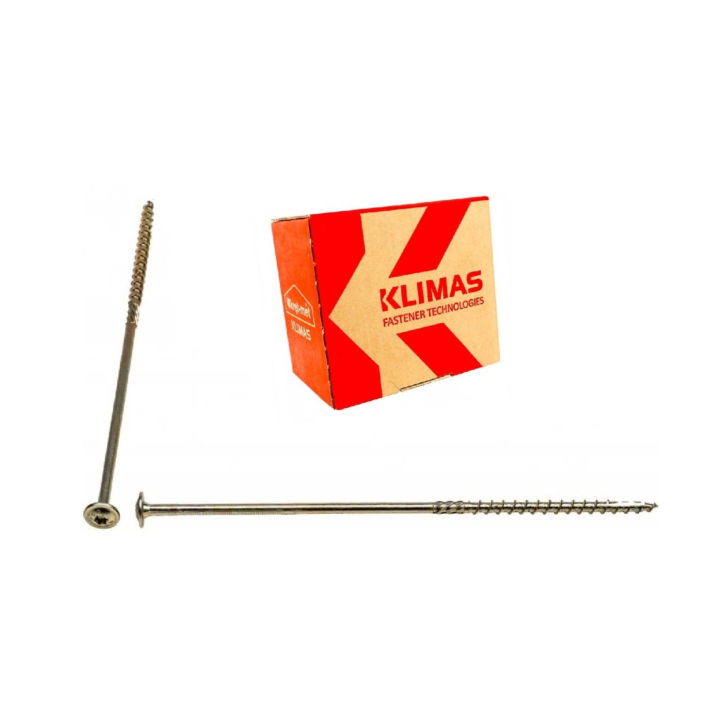 KLIMAS Wkret-met WKCP Ø6x220 mm TX-30 konštrukčná skrutka do dreva s tanierovou hlavou