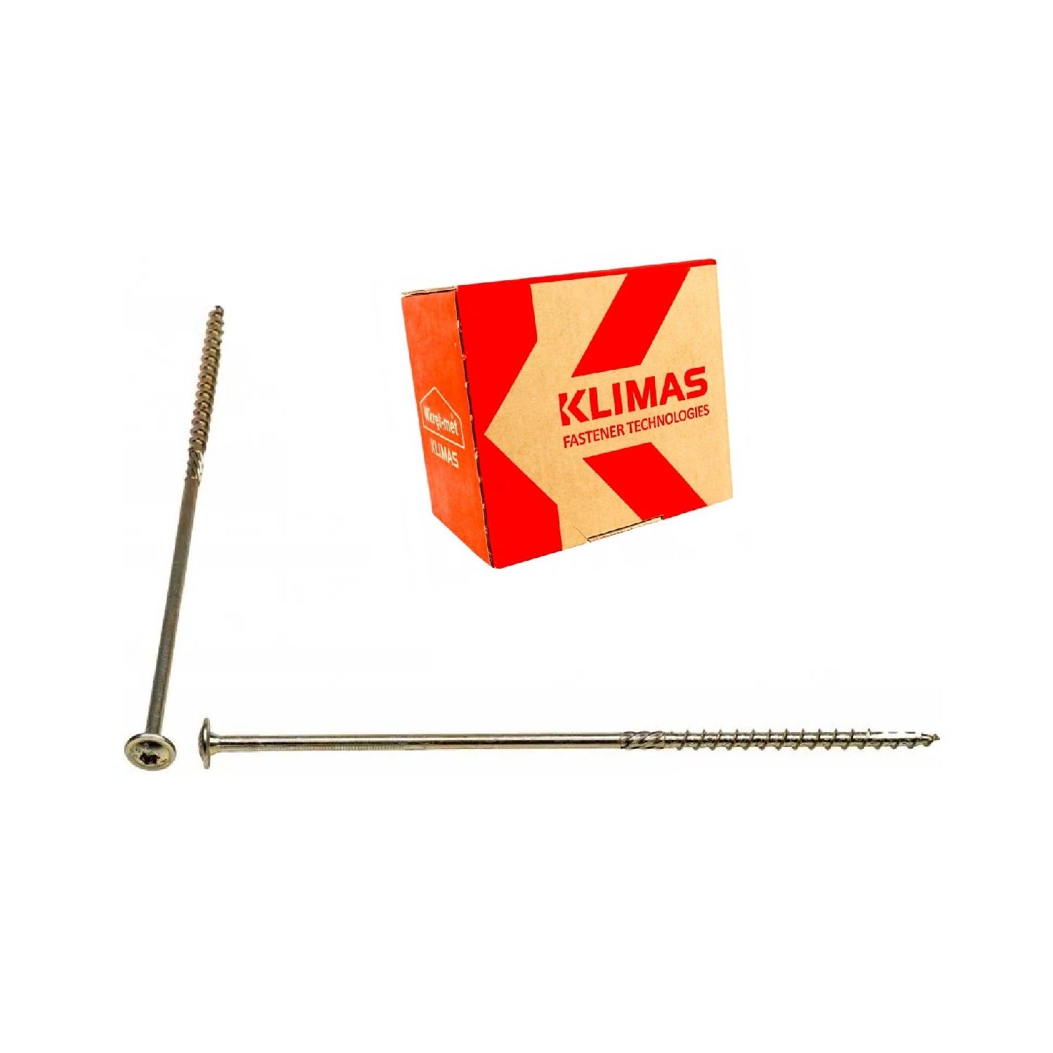 KLIMAS Wkret-met WKCP Ø6x240 mm TX-30 konštrukčná skrutka do dreva s tanierovou hlavou