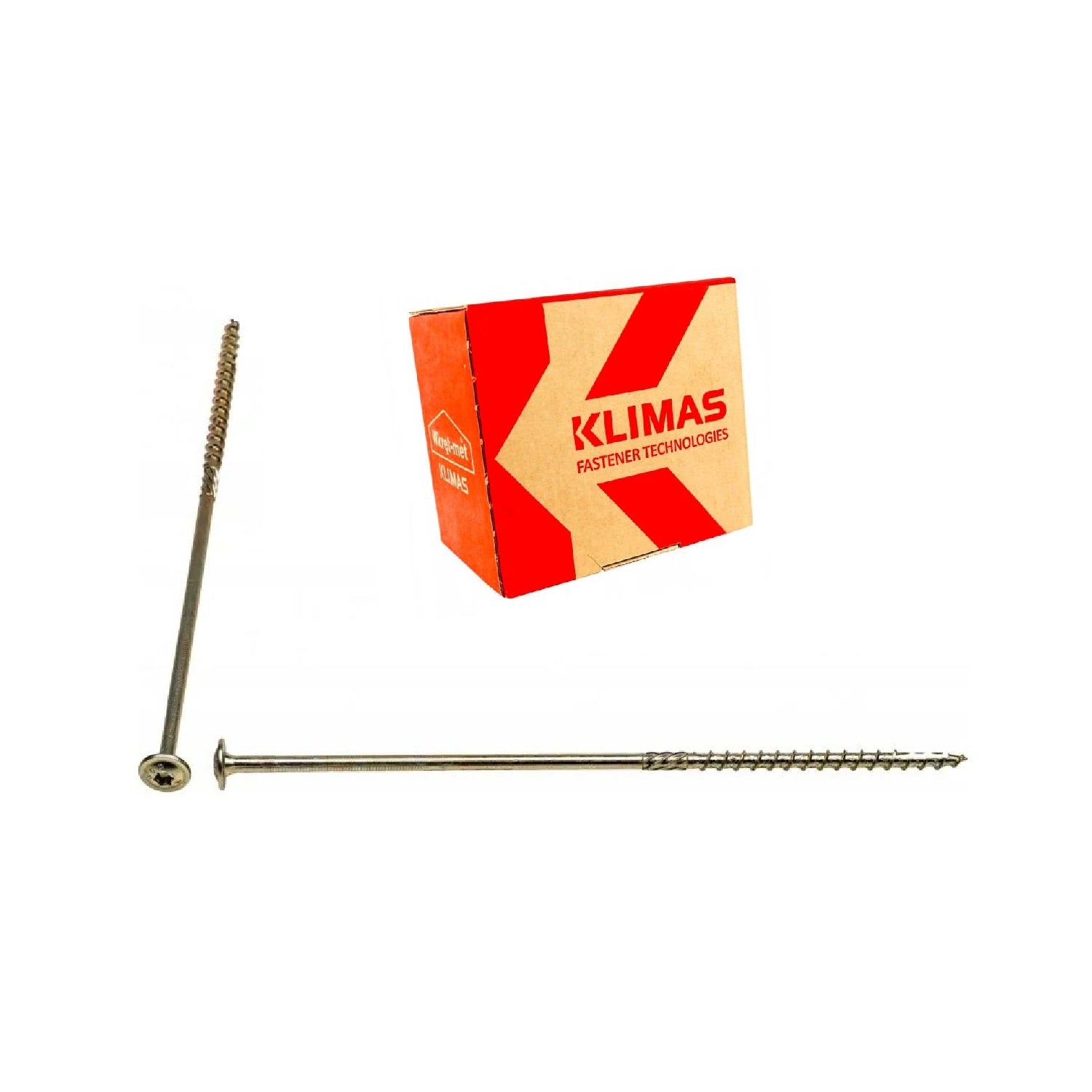 KLIMAS Wkret-met WKCP Ø6x260 mm TX-30 konštrukčná skrutka do dreva s tanierovou hlavou