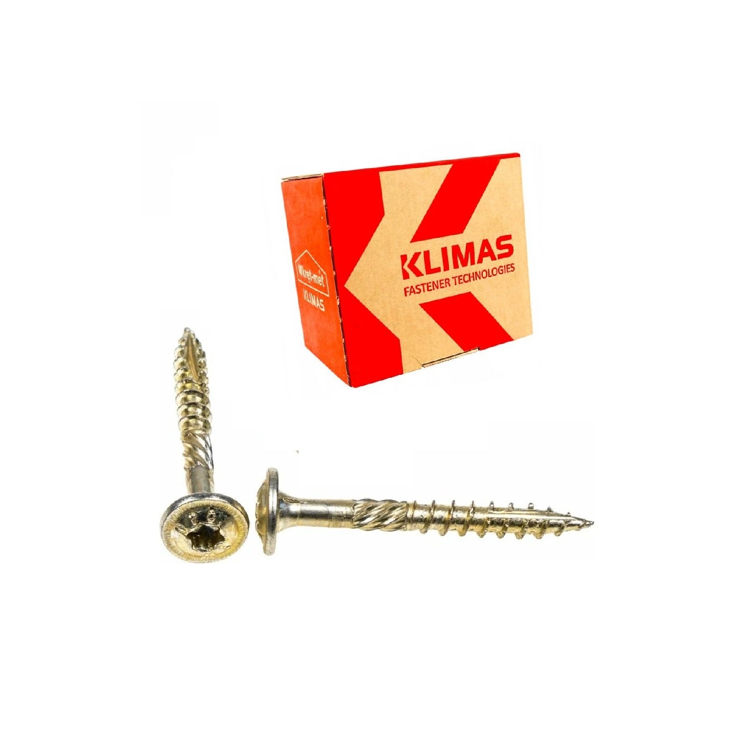 KLIMAS Wkret-met WKCP Ø6x50 mm TX-30 konštrukčná skrutka do dreva s tanierovou hlavou