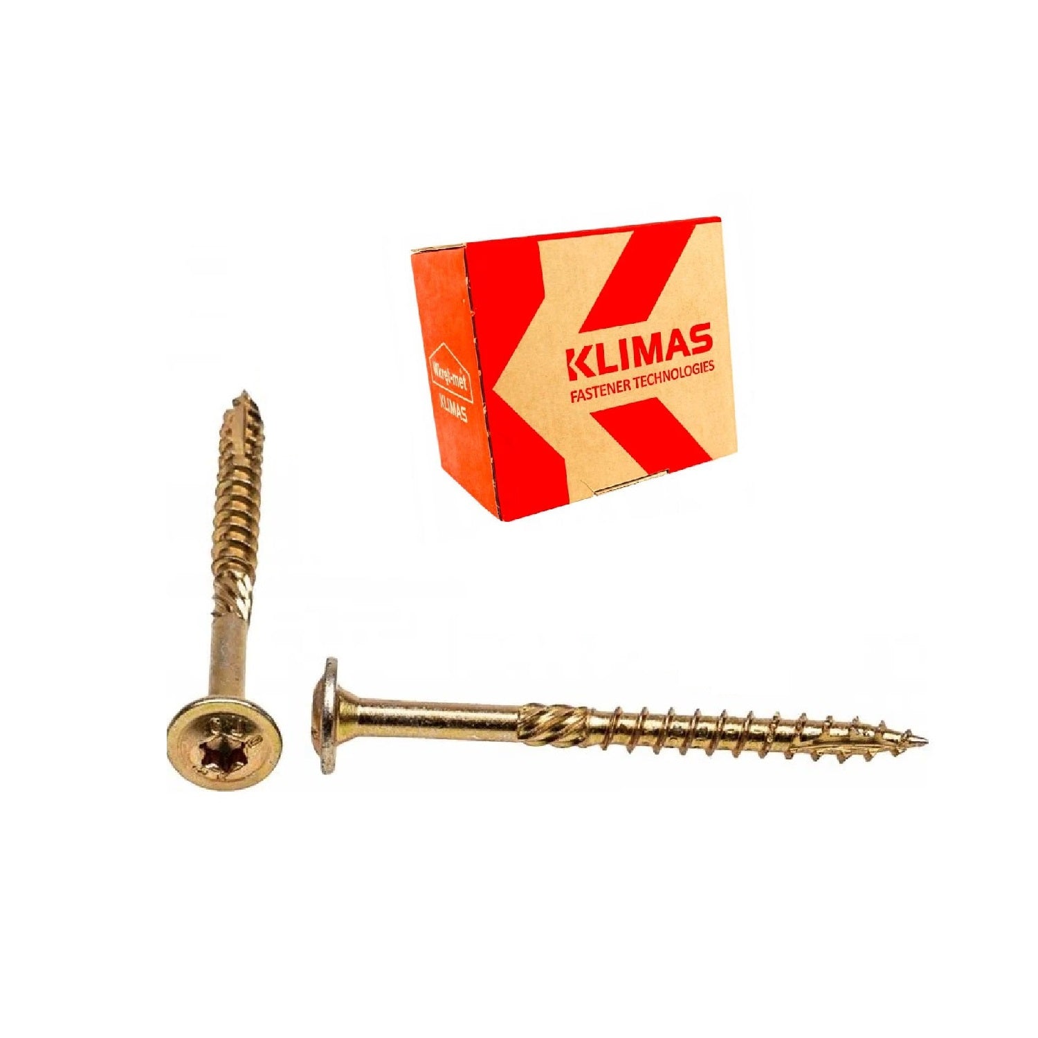 KLIMAS Wkret-met WKCP Ø6x60 mm TX-30 konštrukčná skrutka do dreva s tanierovou hlavou