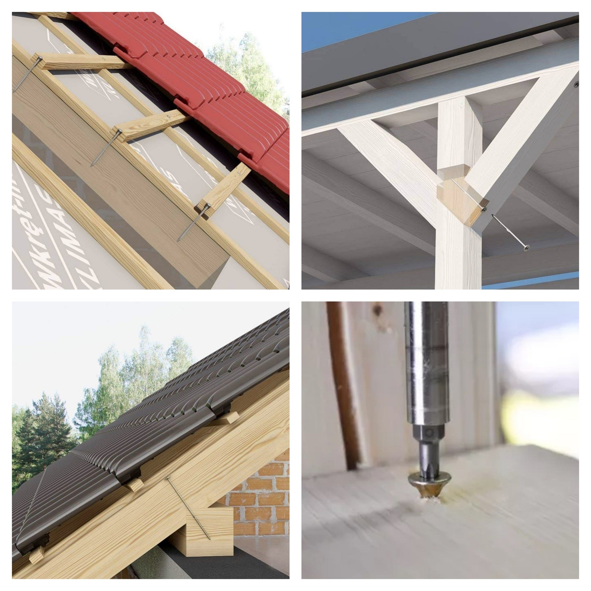 KLIMAS Wkret-met WKCS Ø3 mm TX-10 konštrukčná skrutka do dreva so zápustnou hlavou