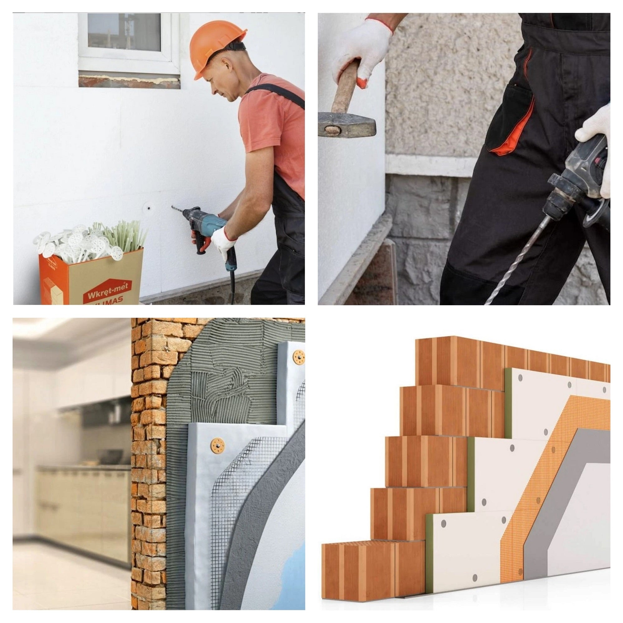 KLIMAS Wkret-met WKTHERM-S Tanierová hmoždinka s kovovým tŕňom a skrátenou expanznou zónou Ø8 mm