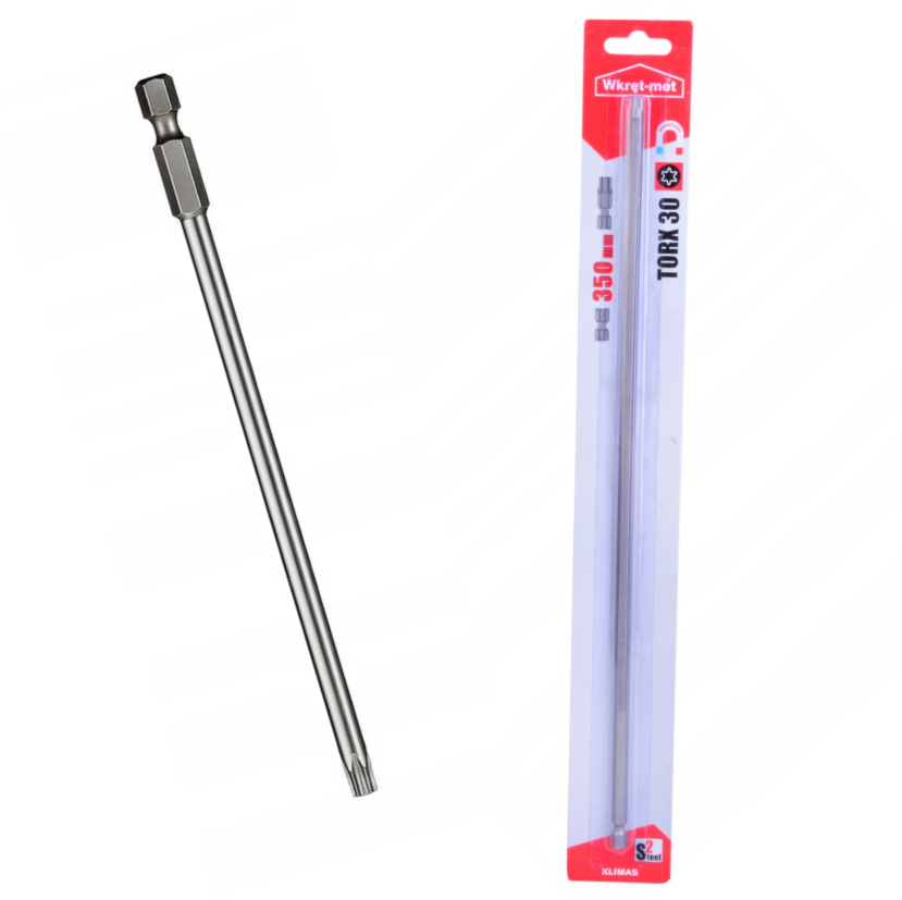 KLIMAS Wkret-met magnetický hviezdicový bit TX-30 350 mm