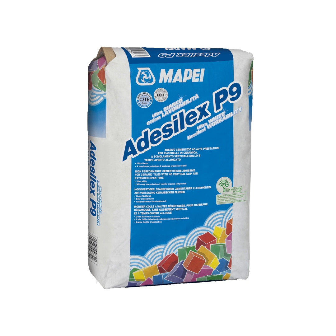 MAPEI Adesilex P9 cementové lepidlo na dlažbu a obklad 25 kg
