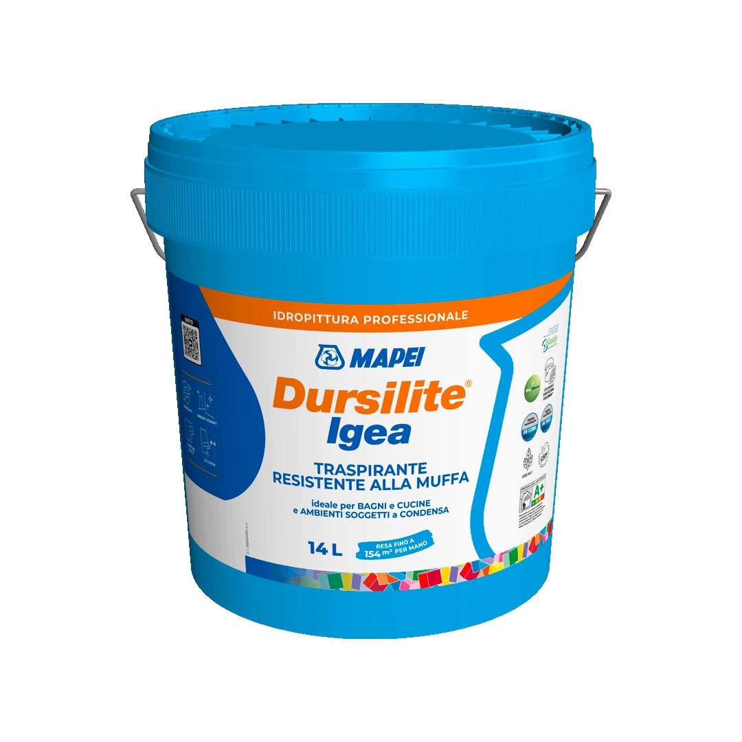 MAPEI Dursilite Igea interiérová farba proti plesniam a baktériám 1 l, 4 l, 14 l