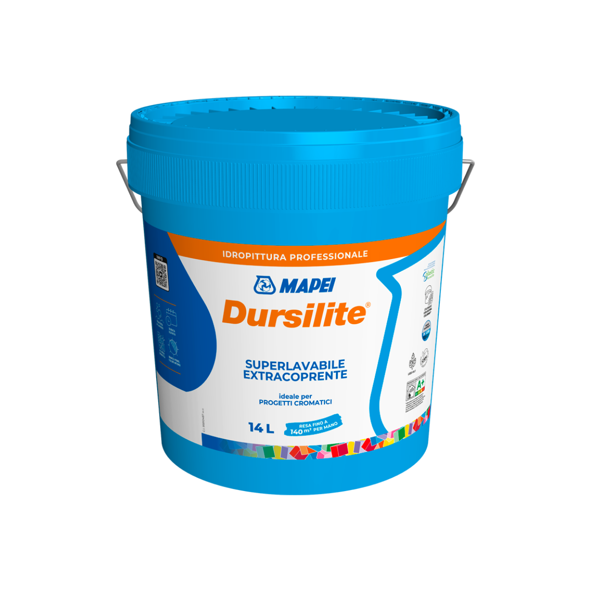 MAPEI Dursilite interiérová umývateľná farba na steny 1 l, 4 l, 14 l