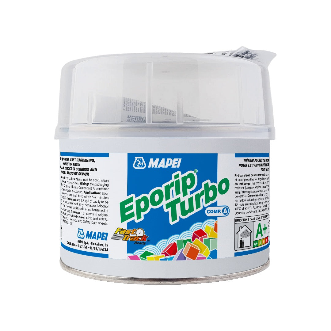 MAPEI Eporip Turbo A + B dvojzložková polyesterová živica na utesnenie trhlín