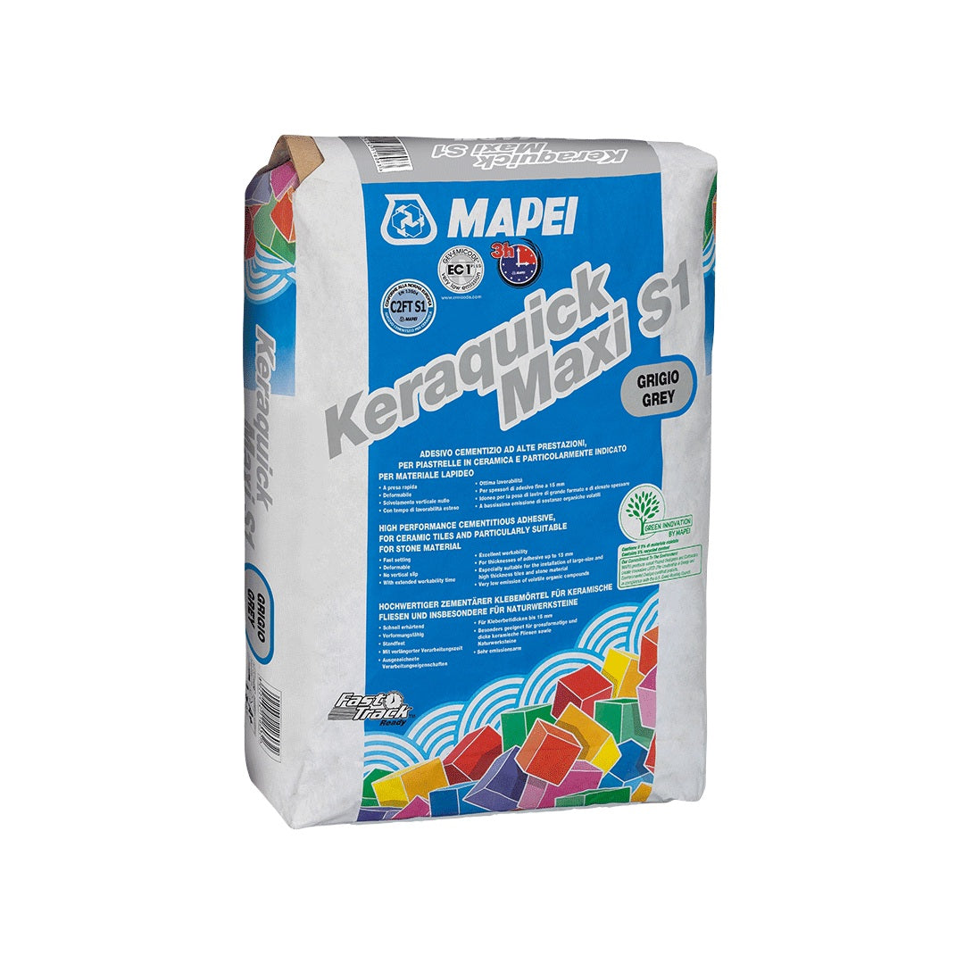MAPEI Keraquick Maxi S1 rýchlotvrdnúce lepidlo na dlažbu a obklady