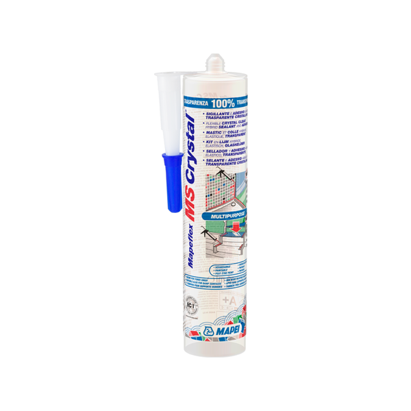 MAPEI Mapeflex MS Crystal transparentný tesniaci tmel a lepidlo 300 ml