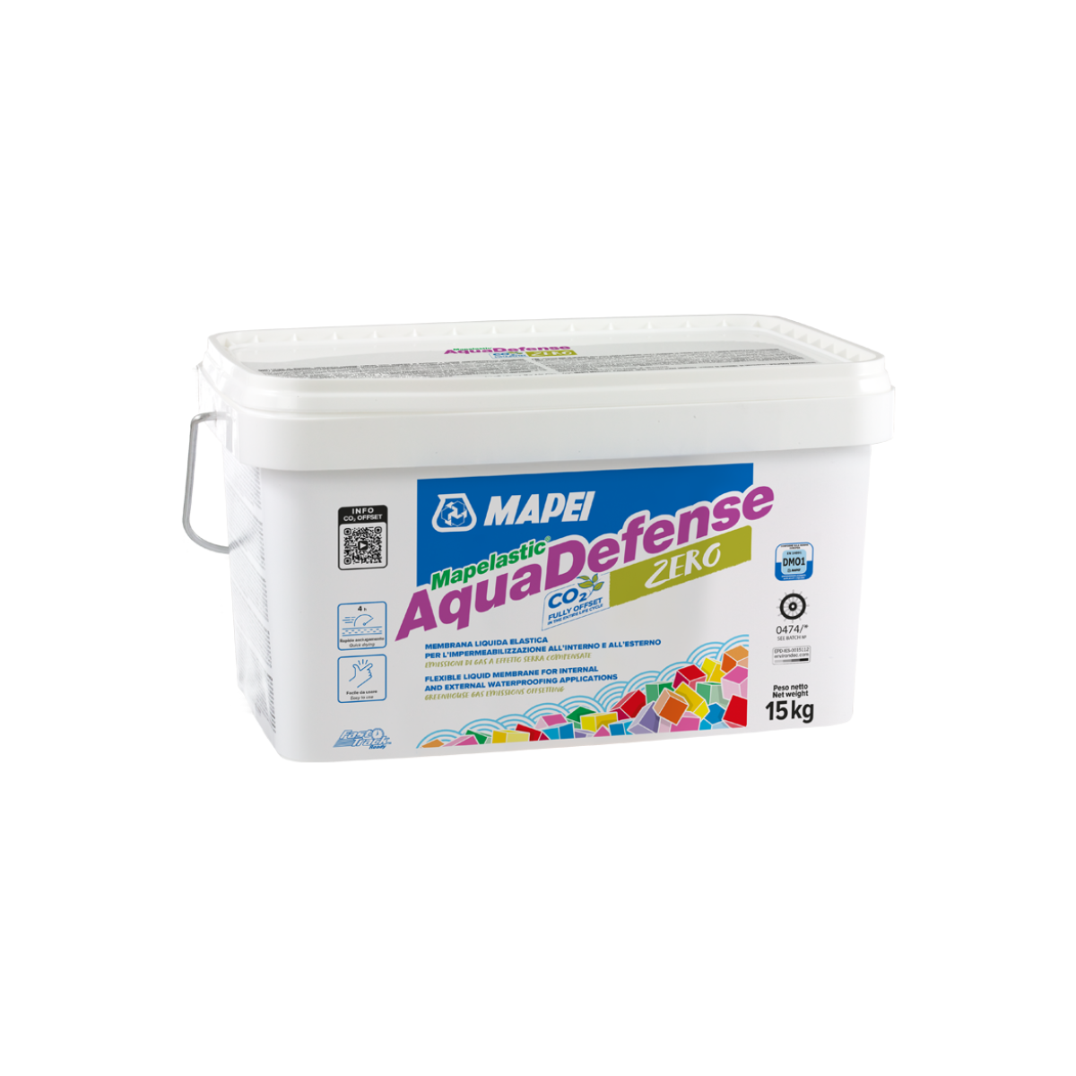 MAPEI Mapelastic AquaDefense Zero jednozložková tekutá hydroizolácia 15 kg