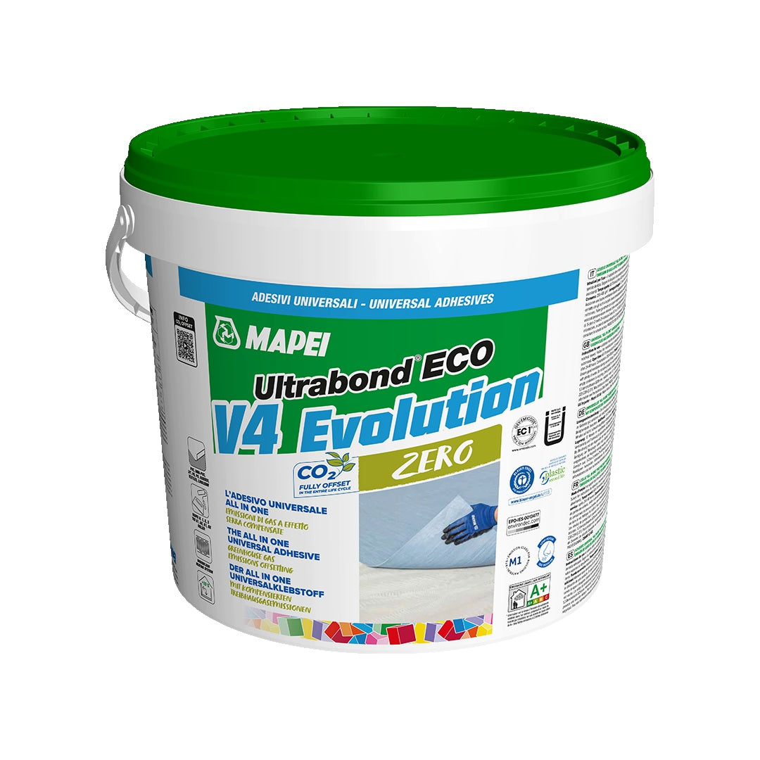 MAPEI Ultrabond Eco V4 Evolution Zero univerzálne lepidlo na pružné podlahové krytiny 14 kg