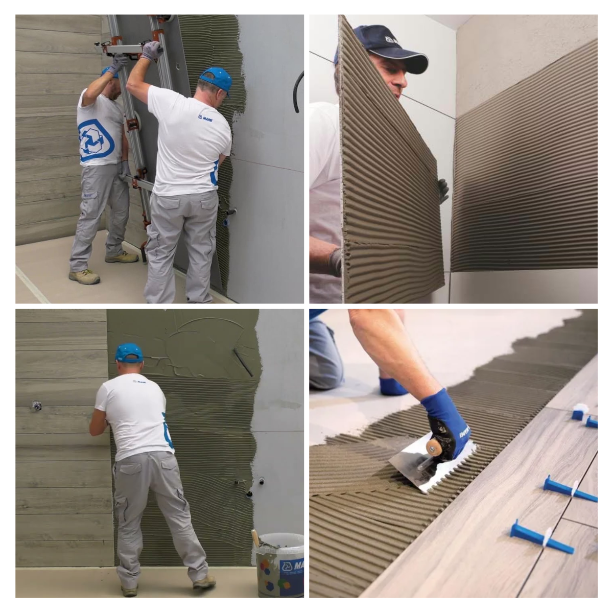 MAPEI Ultralite S2 Flex cementové lepidlo na dlažbu a obklady aplikácia