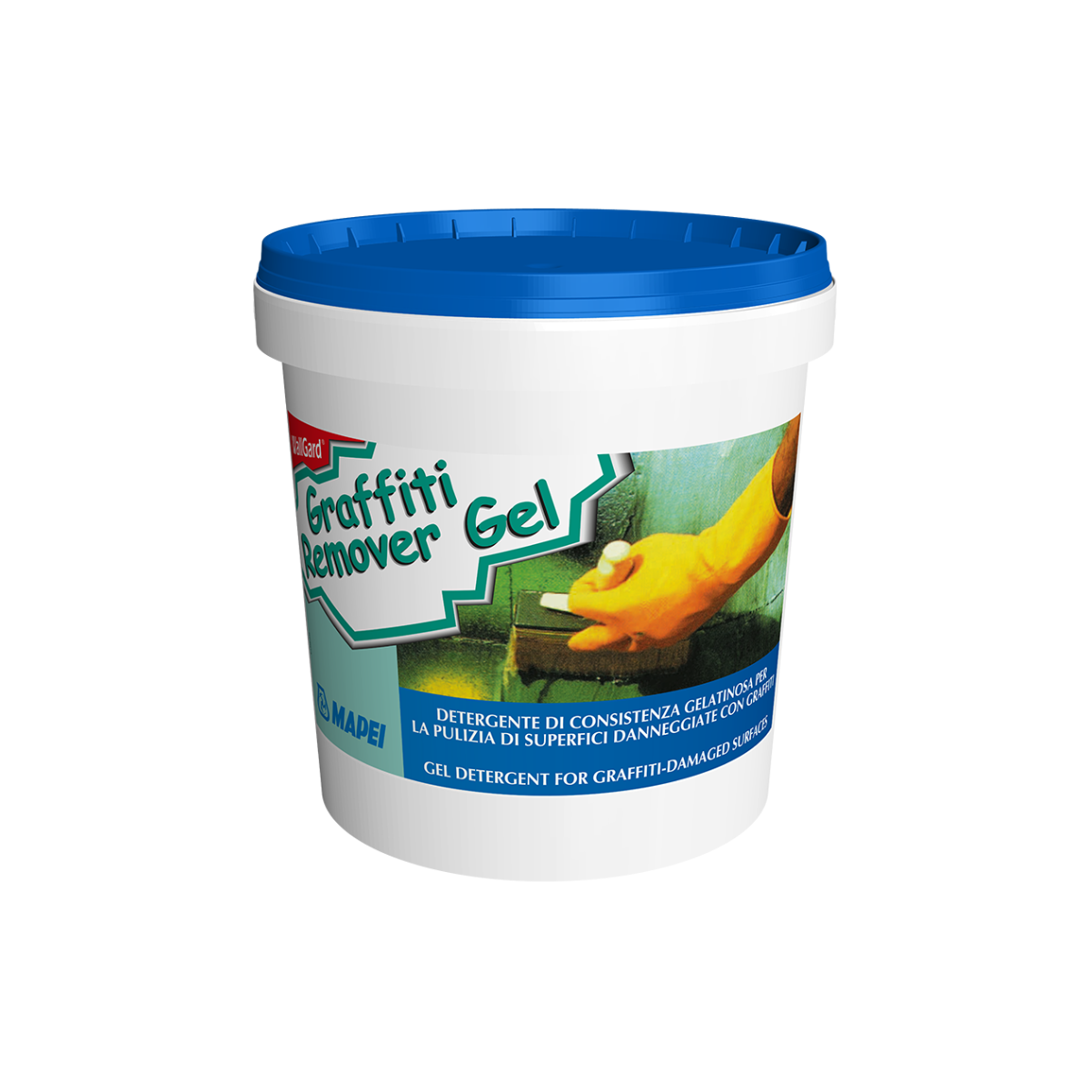 MAPEI WallGard Graffiti Remover Gel gélový čistiaci prostriedok na graffiti 5 kg