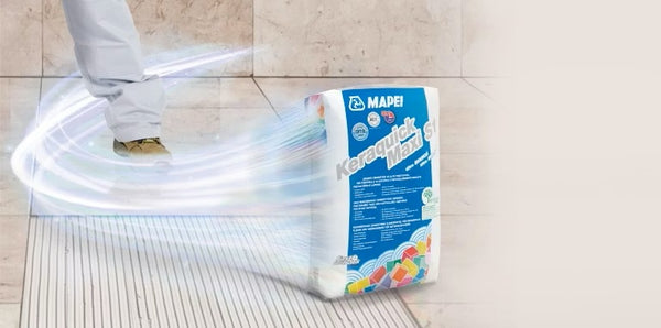 MAPEI Keraquick Maxi S1 rýchlotvrdnúce lepidlo na dlažbu a obklady použitie