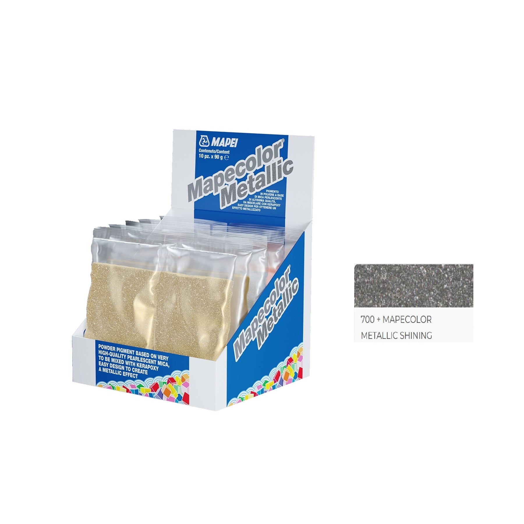 MAPEI Mapecolor Metallic odtieň Shining