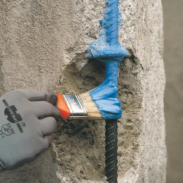 MAPEI Mapefer 1K Zero antikorózna cementová malta na ochranu betonárskej výstuže aplikačný obrázok