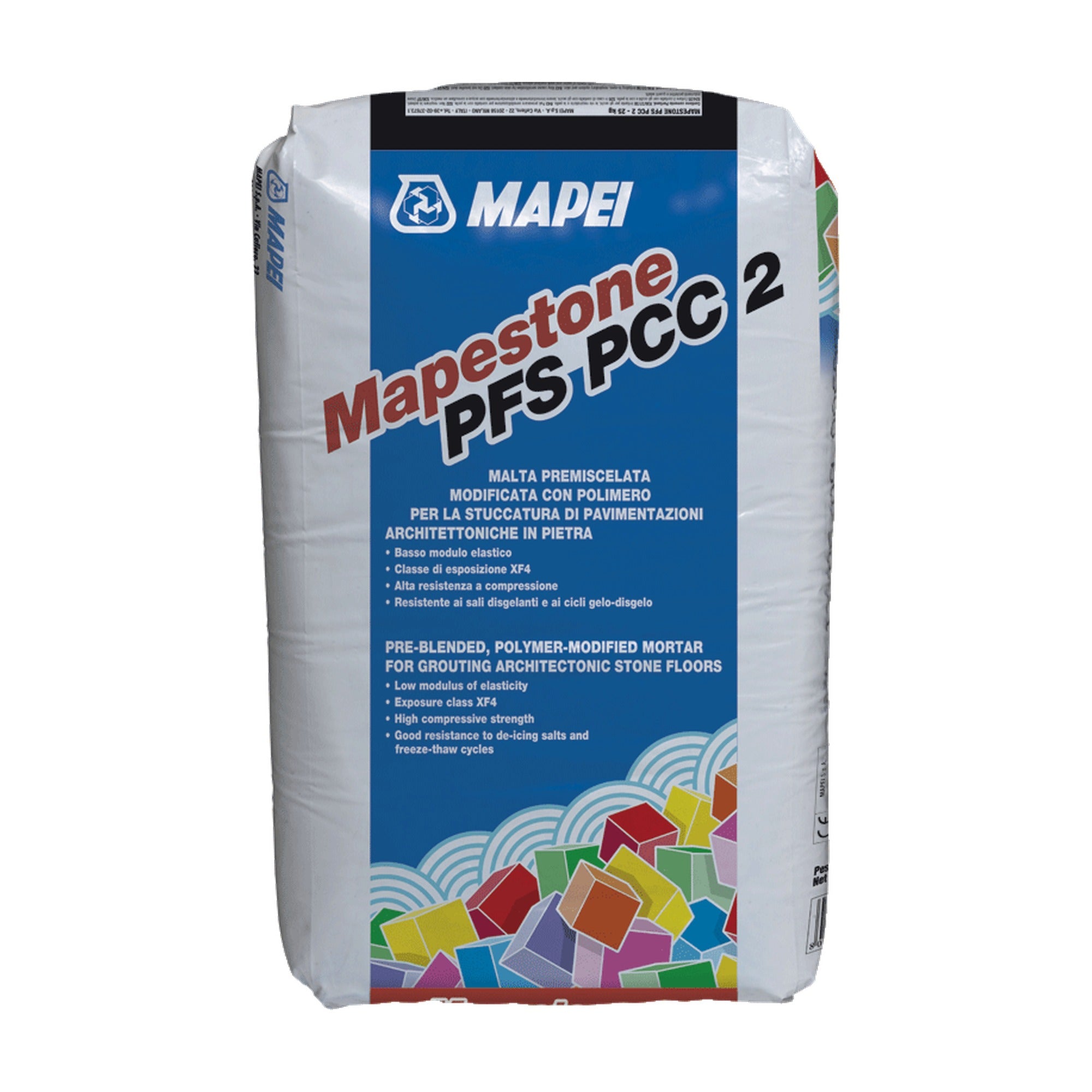 MAPEI Mapestone PFS PCC 2 predmiešaná škárovacia malta pre kamenné dlažby 25 kg