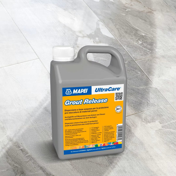 MAPEI Ultracare Grout Release ochranný prípravok pred škárovaním aplikácia