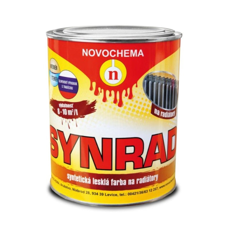 NOVOCHEMA SYNRAD lesklá syntetická farba na radiátory
