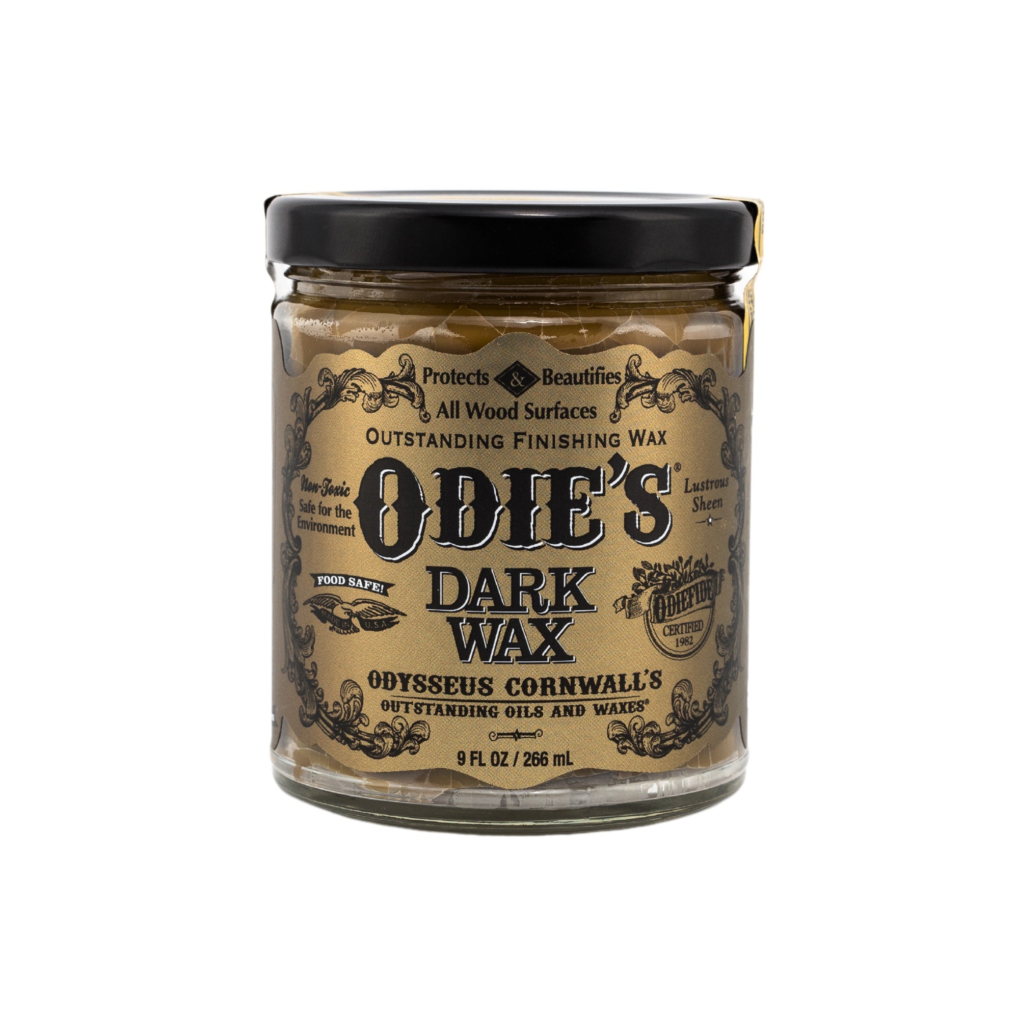 Odies Oil Dark Wax stmavujúci prírodný vosk na drevo interiér 266 ml
