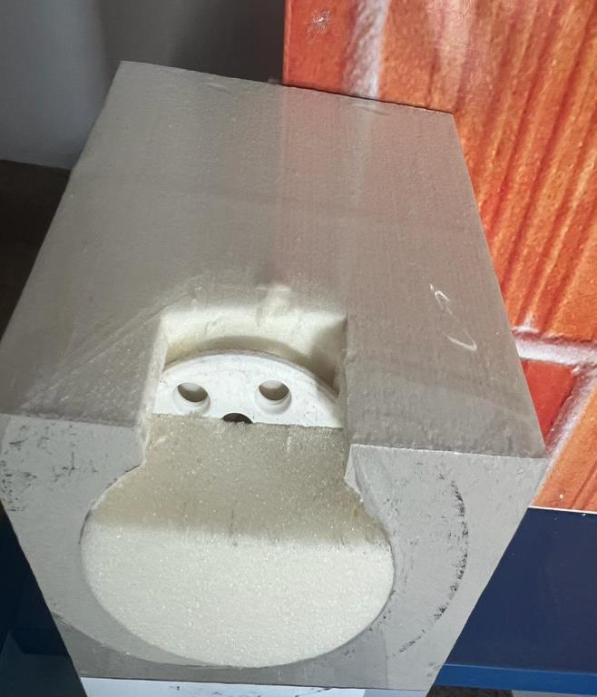 PIR fasádna zátka Ø67 mm ukážka 10