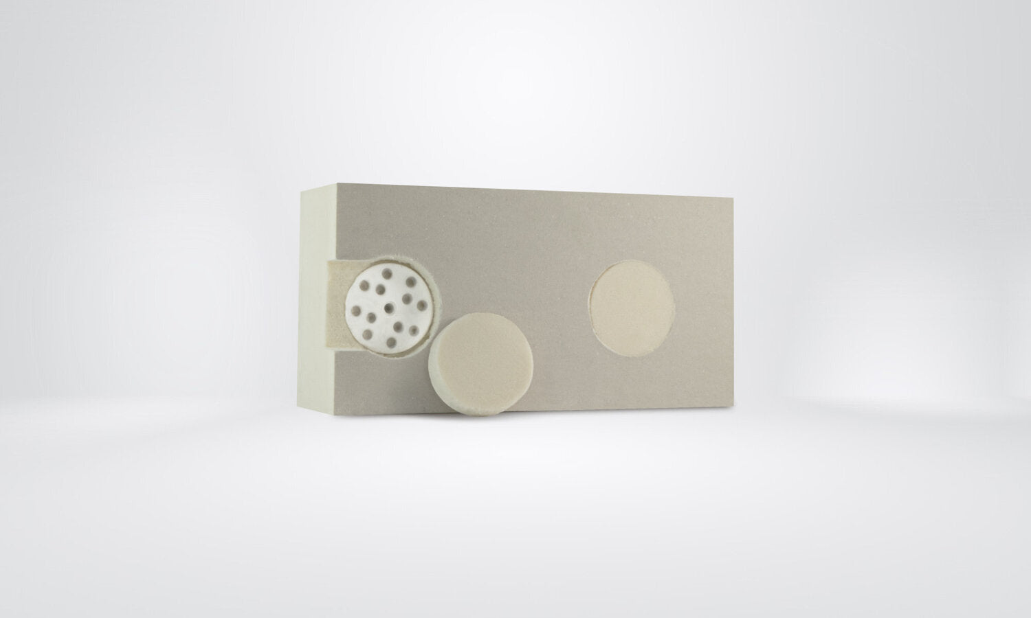 PIR fasádna zátka Ø67 mm ukážka2