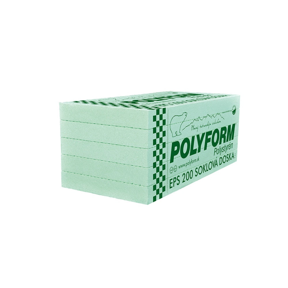 POLYFORM EPS 200 soklová doska 1250x600mm (balenie)