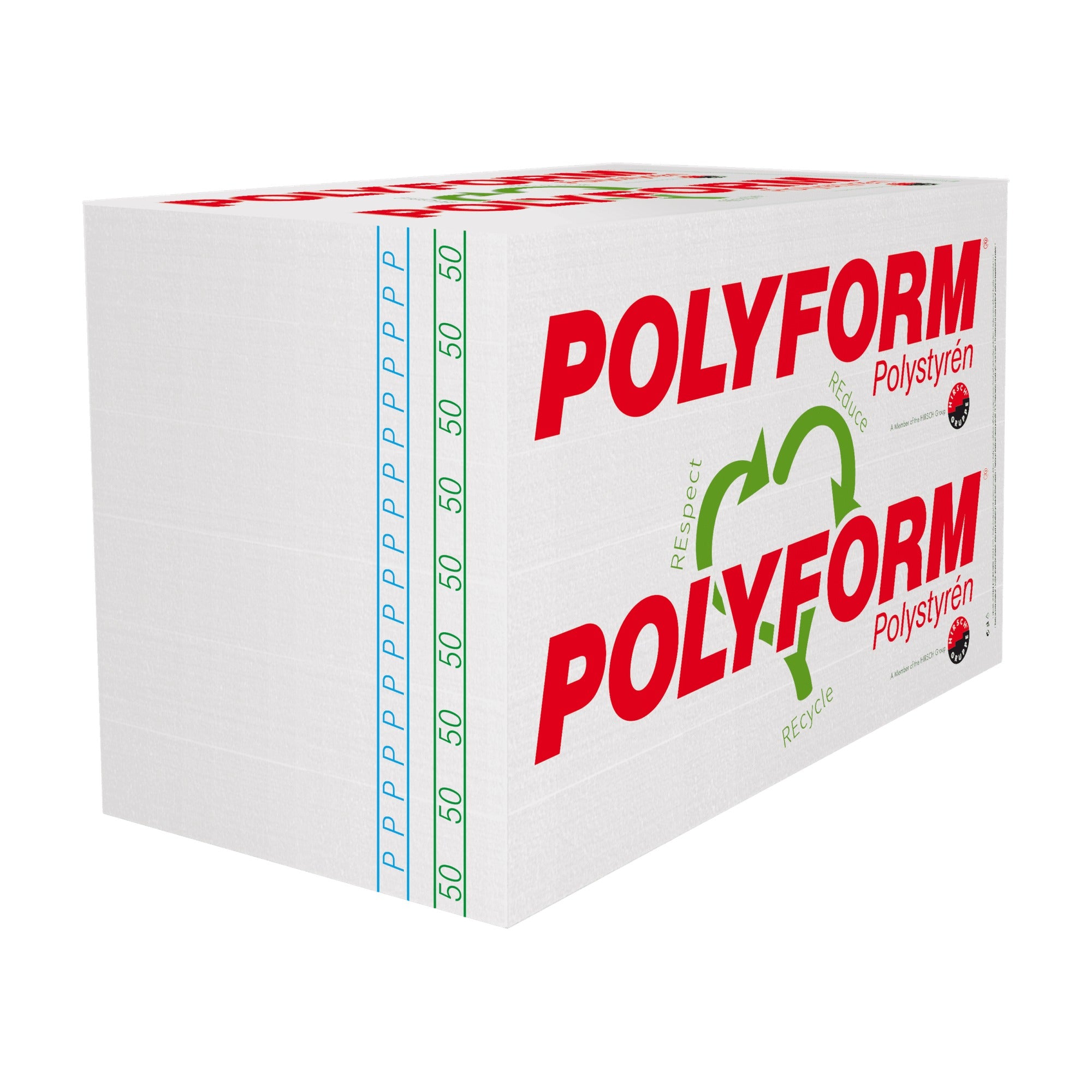 POLYFORM EPS T 5000 akustická izolácia biela 1000x500mm (balenie)