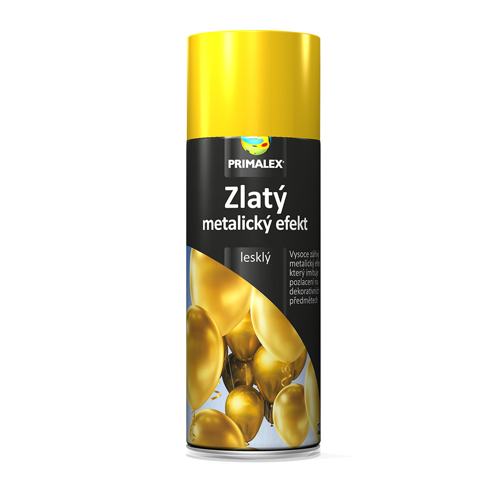 PRIMALEX Zlatý metalický efekt lesklý v spreji