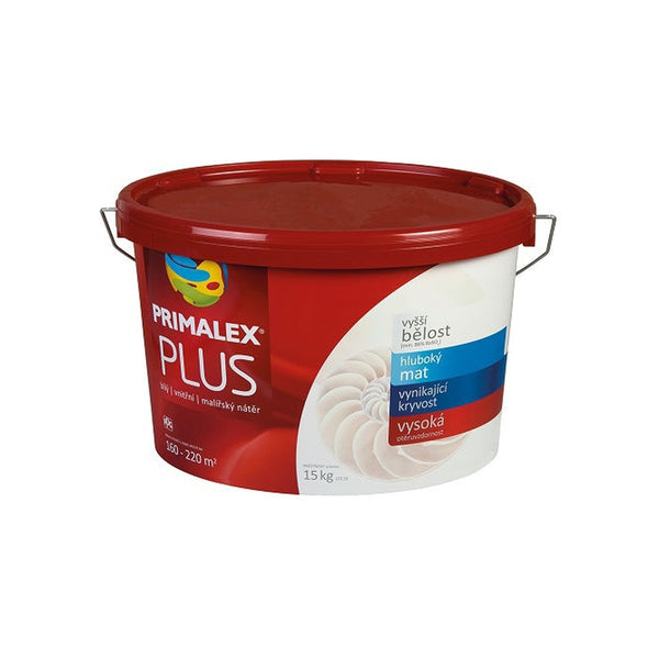 PRIMALEX PLUS Biela interiérová maliarska farba na stenu