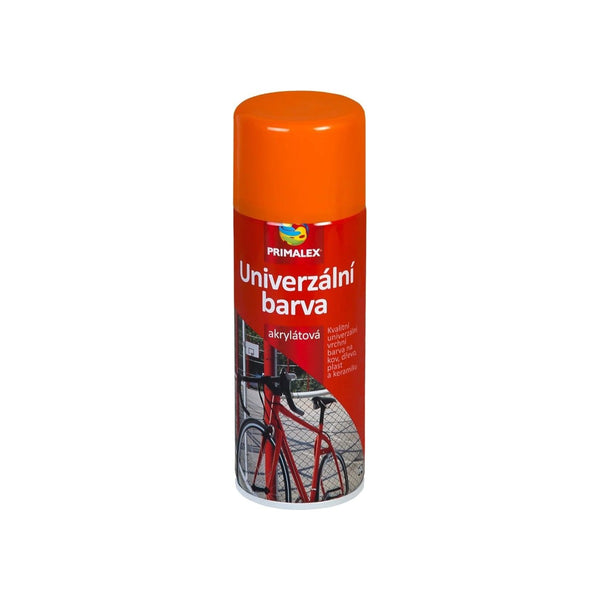 PRIMALEX Rýchloschnúca univerzálna akrylátová farba v spreji 400 ml RAL2003 Oranzova pastelova