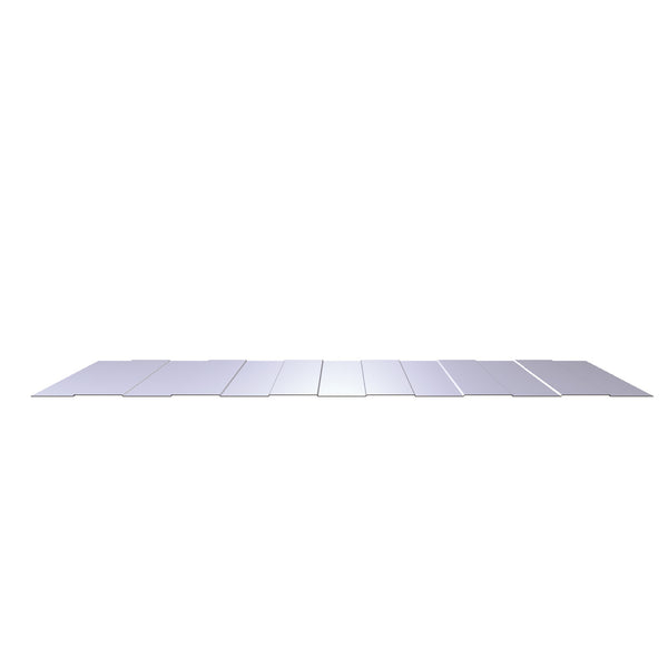 Priečny rez pre sendvičový stenový panel - lineárne profilovanie (L)