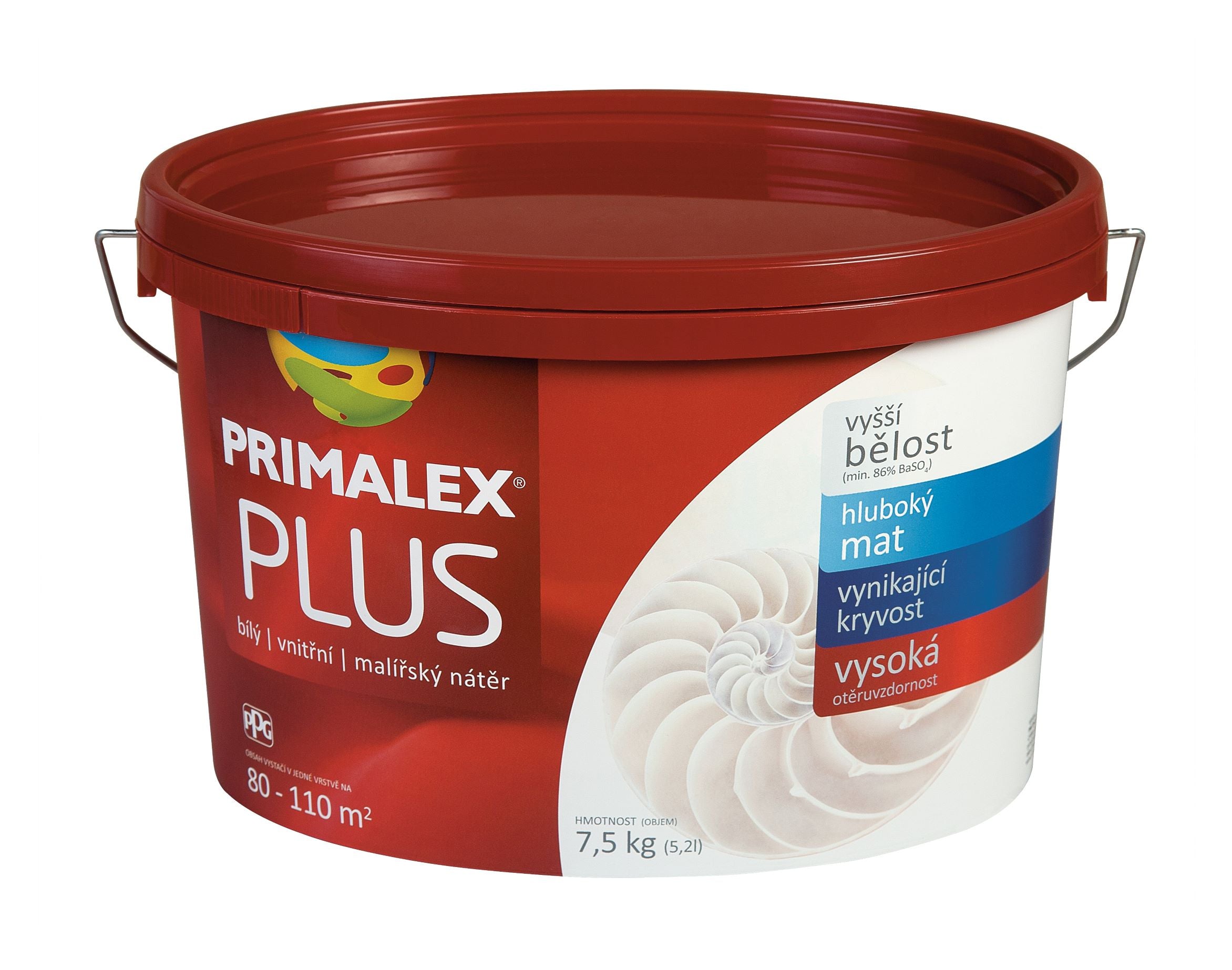 PRIMALEX PLUS Biela interiérová maliarska farba na stenu