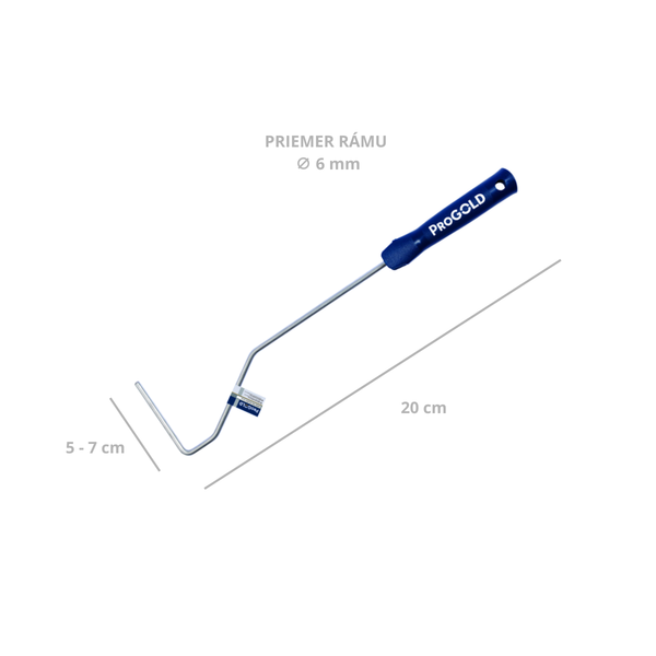 ProGold PG 3010 držiak na valčeky 5-7cm/20cm