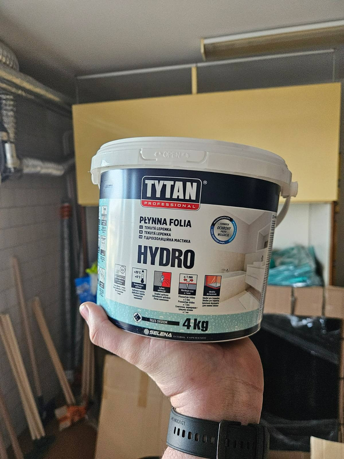 TYTAN HYDRO 1K tekutá lepenka hydroizolácia