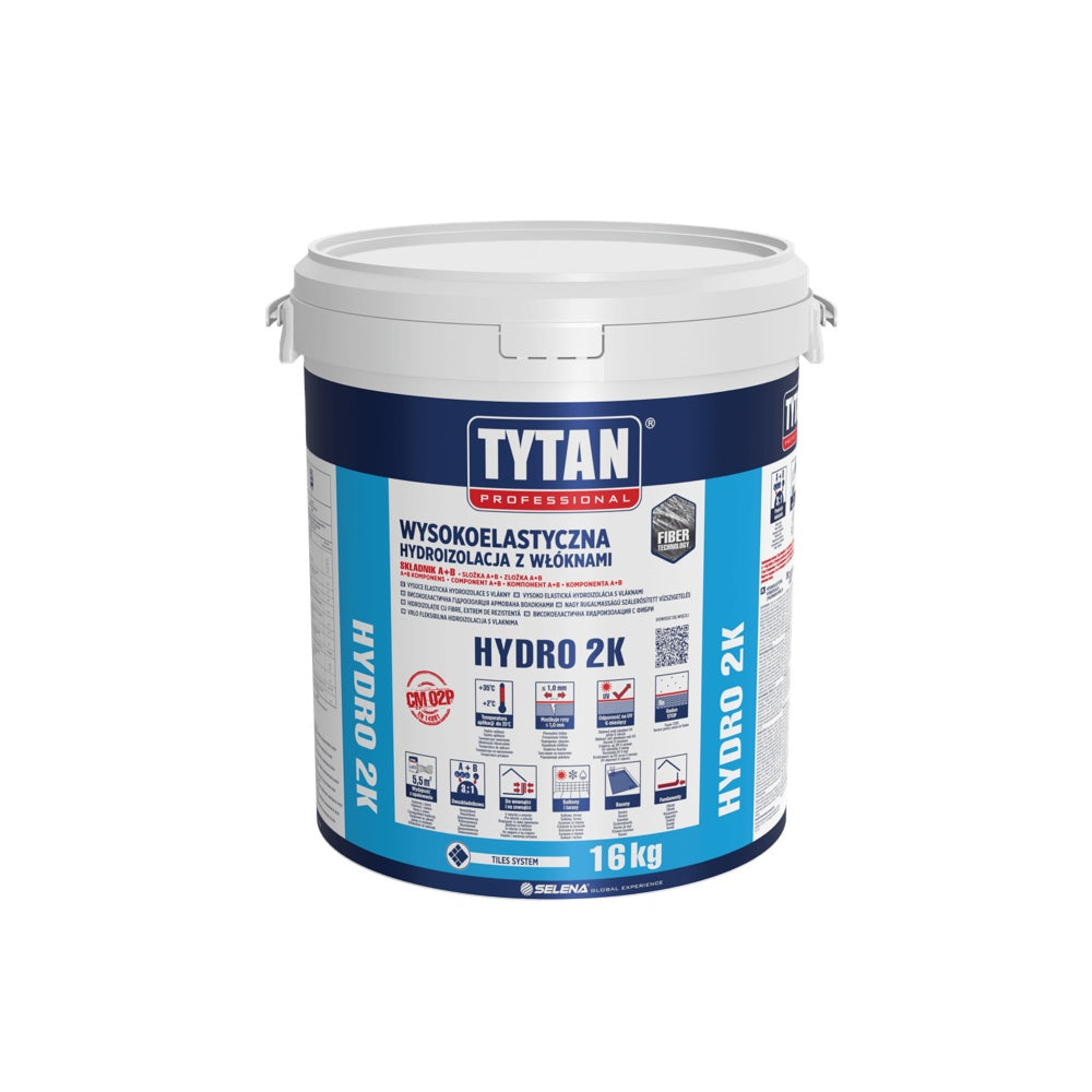 TYTAN HYDRO 2K vysoko elastická hydroizolácia s vláknami