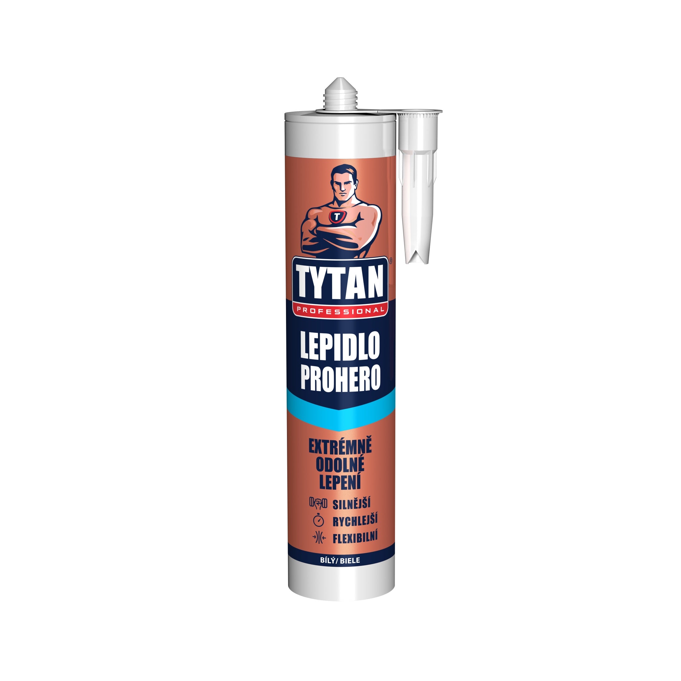 TYTAN PROHERO montážne lepidlo biele 290 ml