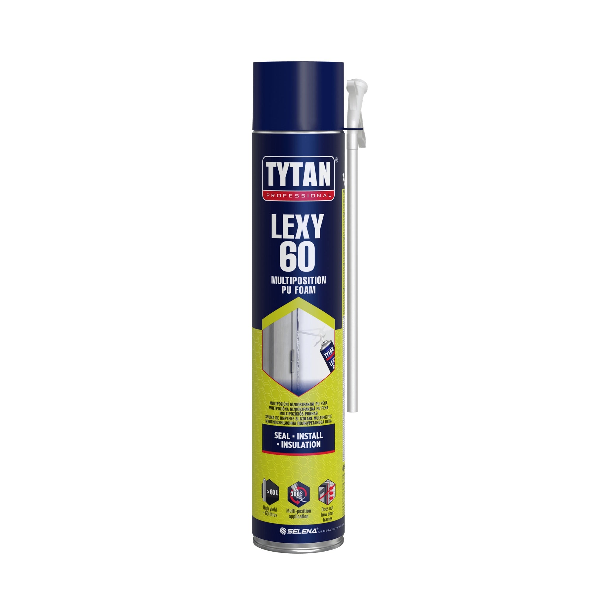 TYTAN Lexy 60 nízkoexpanzná montážna PUR pena trubičková_10048717