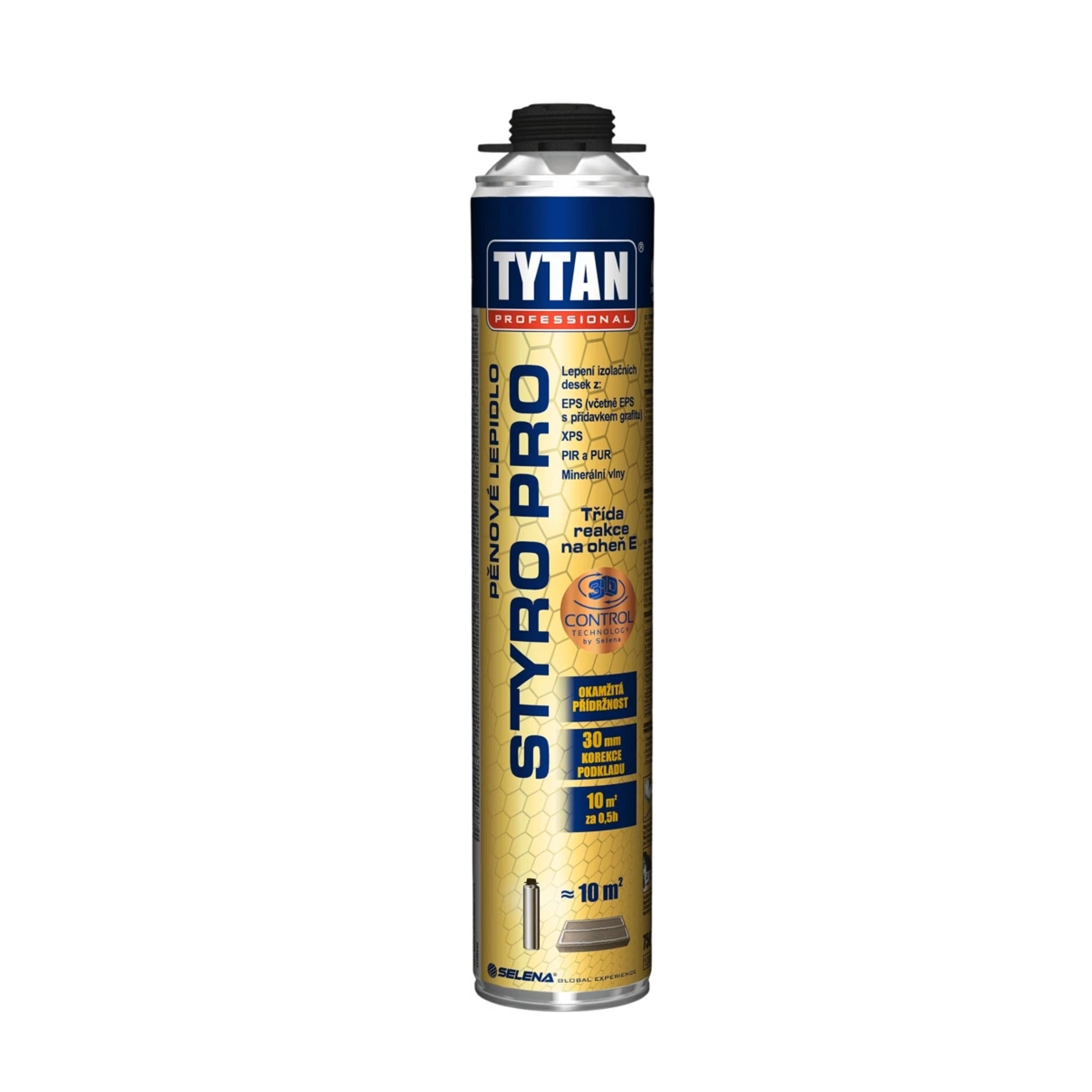 TYTAN STYRO PRO E pištoľová PUR pena na polystyrén 750 ml