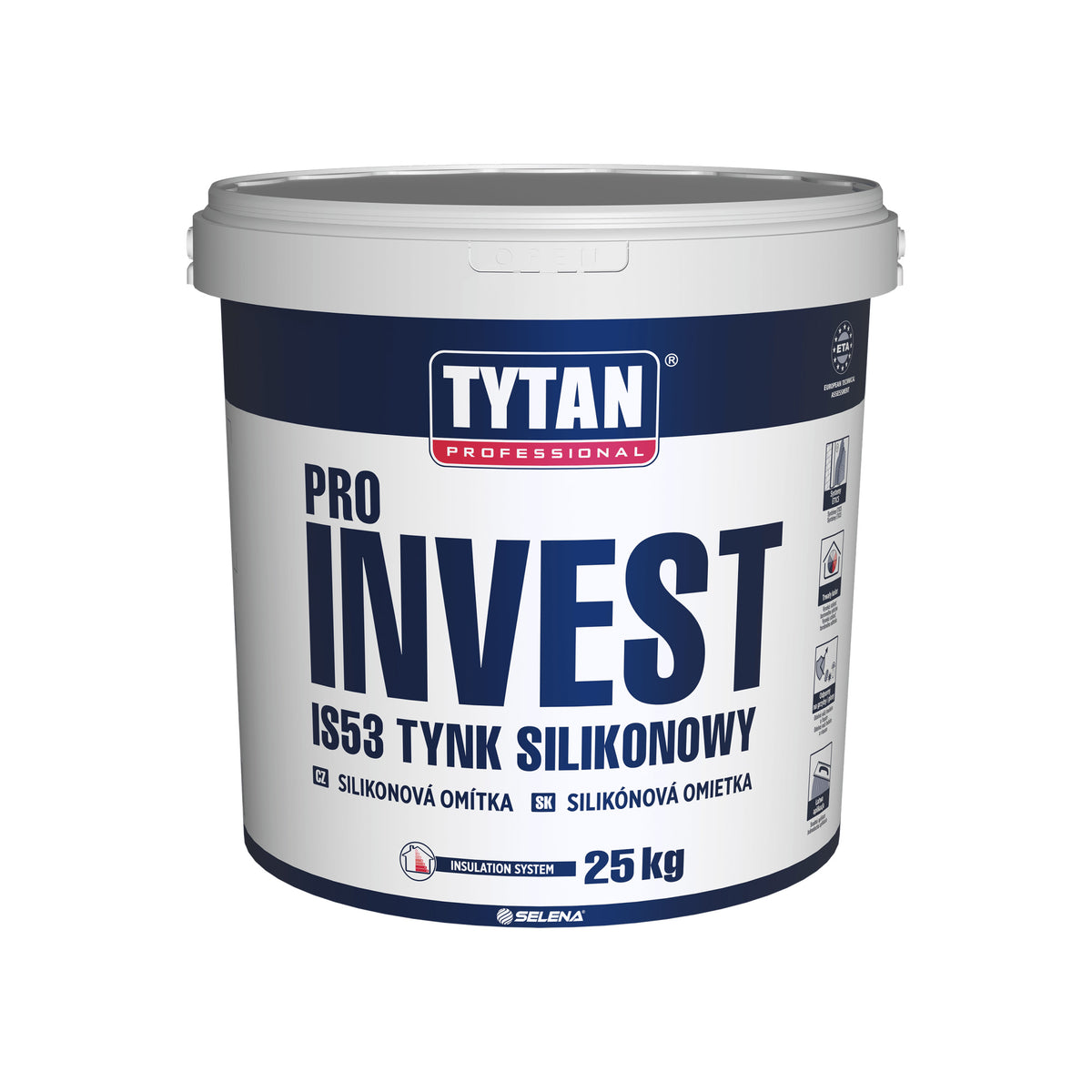 TYTAN PROFESSIONAL IS53 PROINVEST silikónová omietka 25 kg