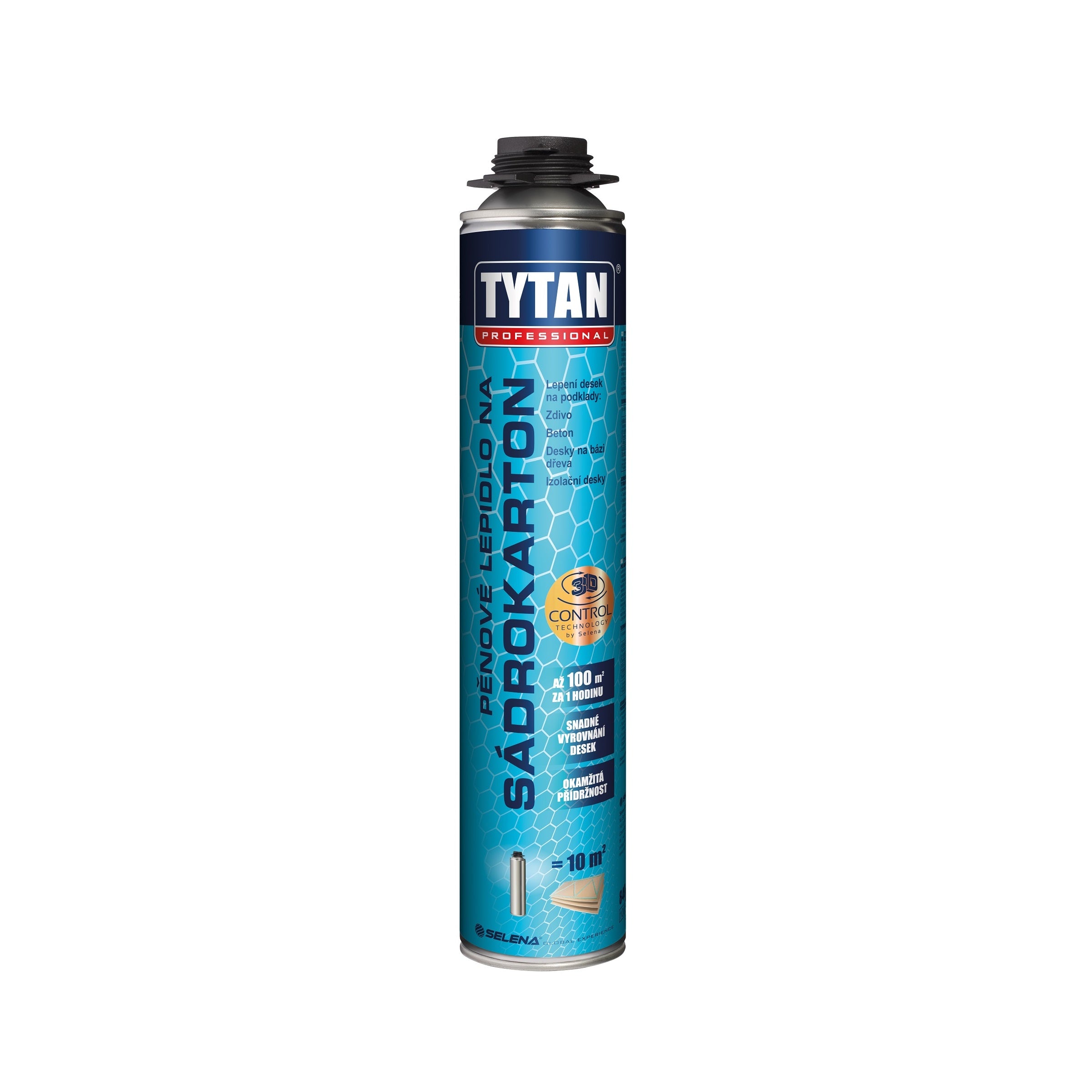 TYTAN montážna PUR pena na lepenie sadrokartónu 830 ml