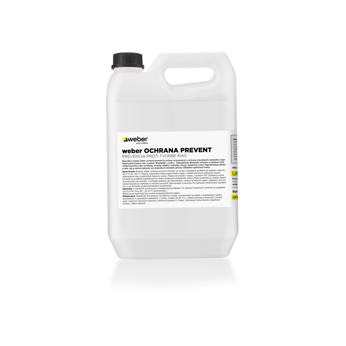 Weber ochrana prevent 5 l