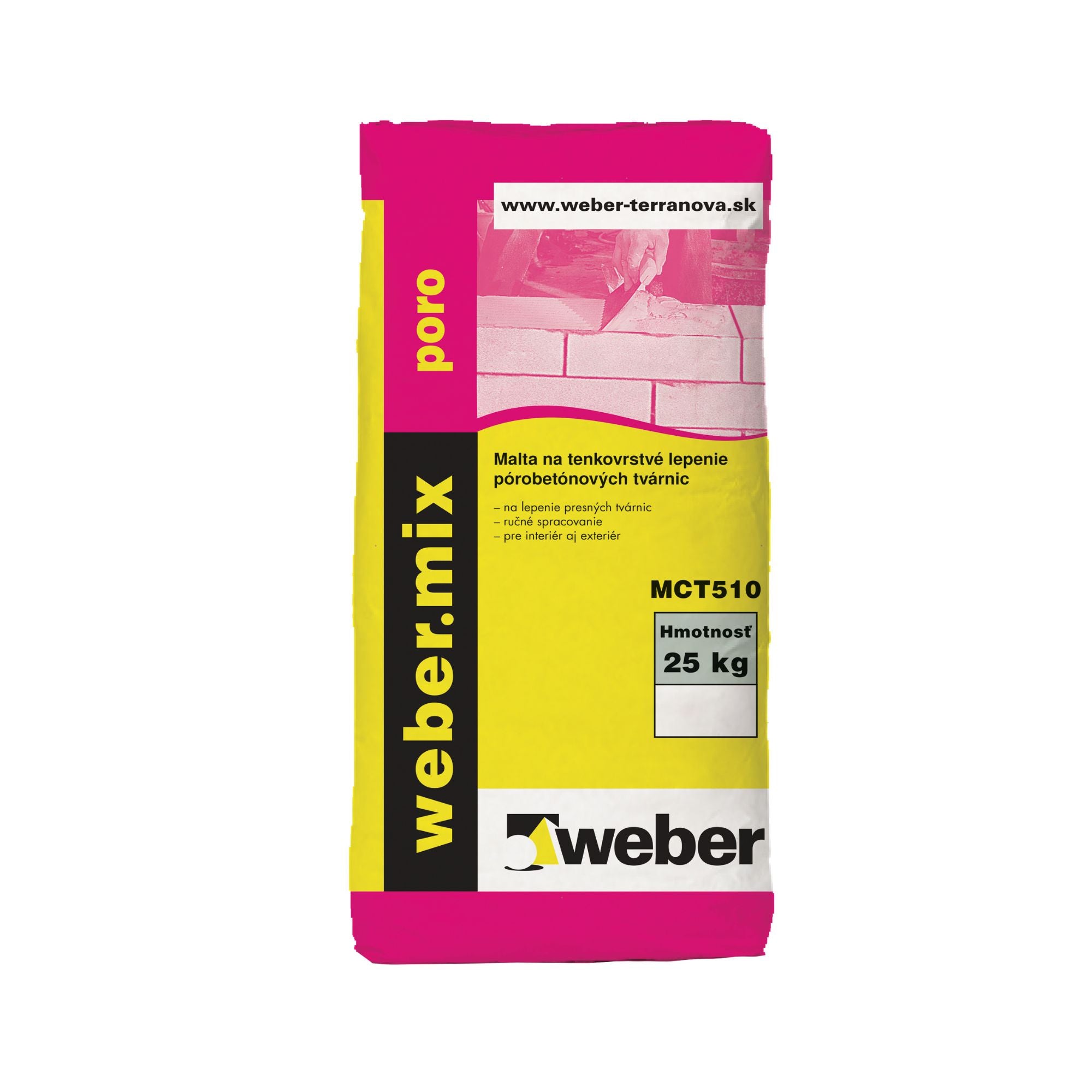 Weber Webermix poro murovacia malta 25 kg