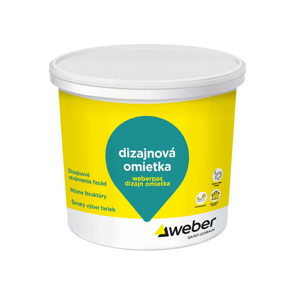 Weber Weberpas dizajn omietka fasádna dizajnová omietka 25 kg