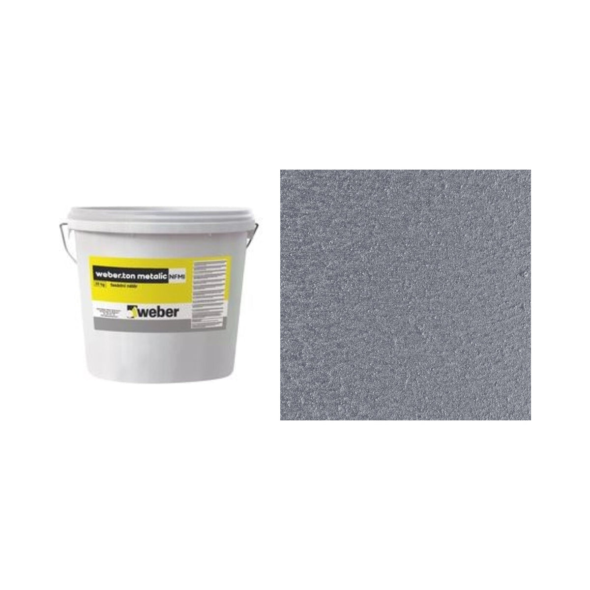 Weber weberton metallic Silver 15 kg