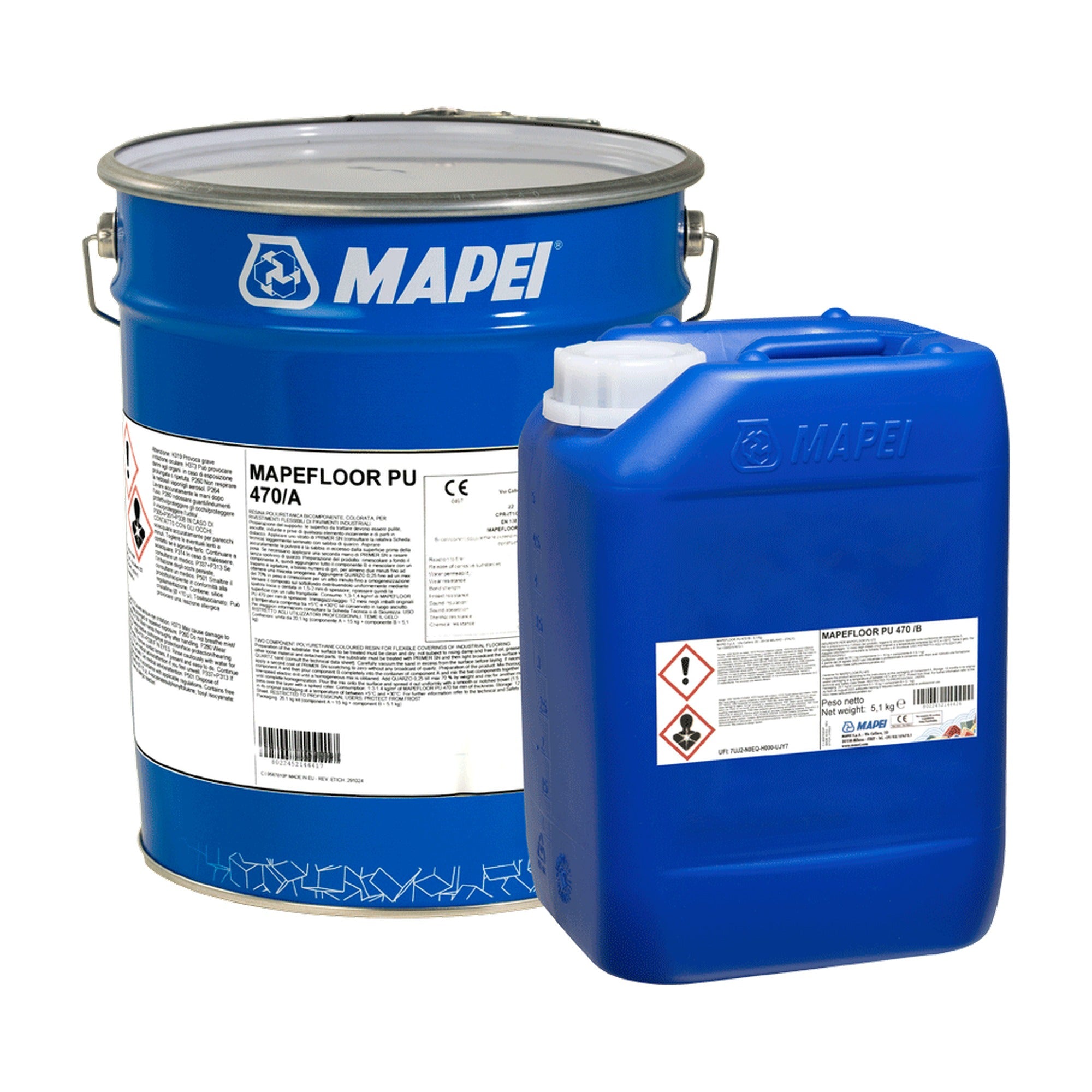MAPEI Mapefloor PU 470 polyuretánová živica na priemyselné podlahy 20.1 kg